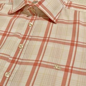 Burberry London Plaid Cotton Shirt 15 / 38